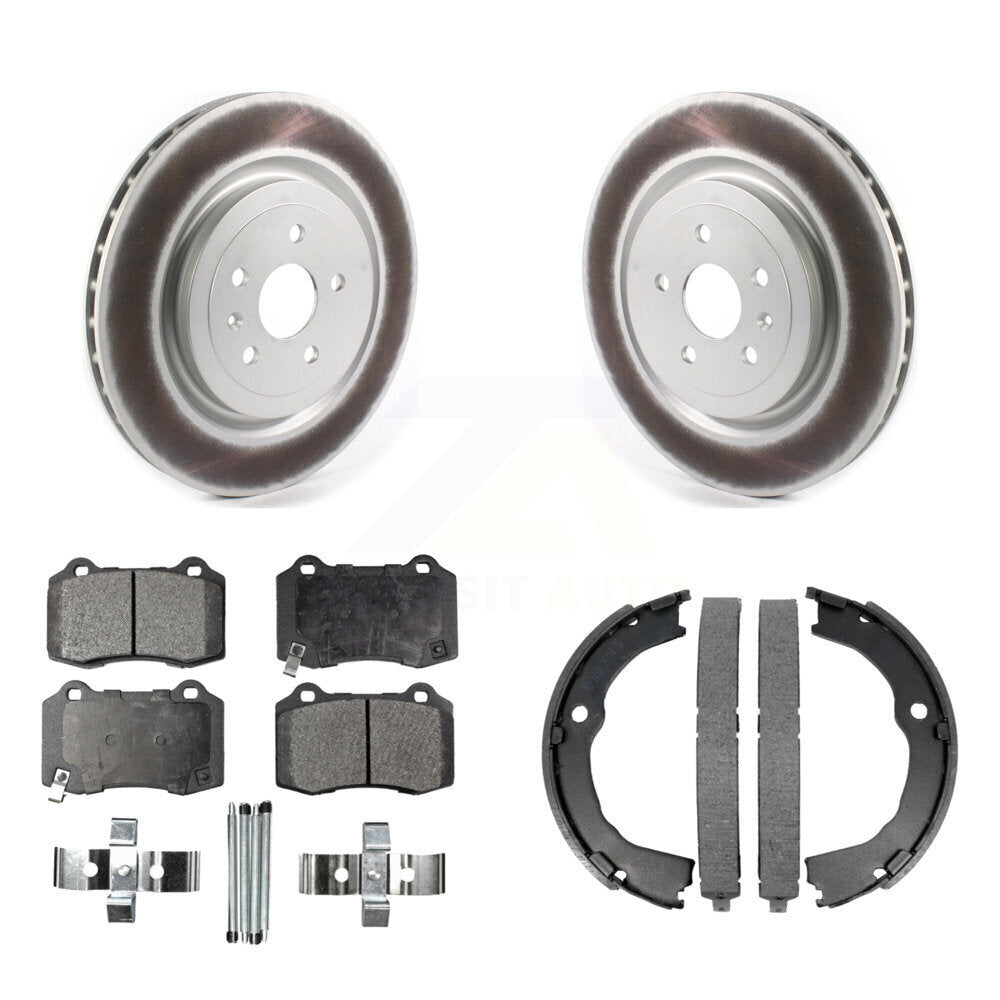 Transit Auto KGT-103824 Disc Brake Kit for 2009-2015 Cadillac CTS, Chevrolet Camaro - Rear