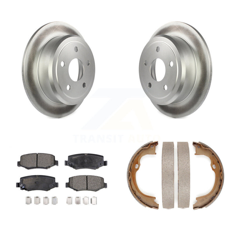Transit Auto KGT-103827 Disc Brake Kit for 2007-2018 Jeep Wrangler JK, Jeep Wrangler - Rear