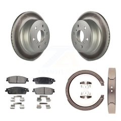 Transit Auto KGT-103828 Disc Brake Kit for 2007-2014 Chevrolet Silverado 1500, Cadillac Escalade and More - Rear