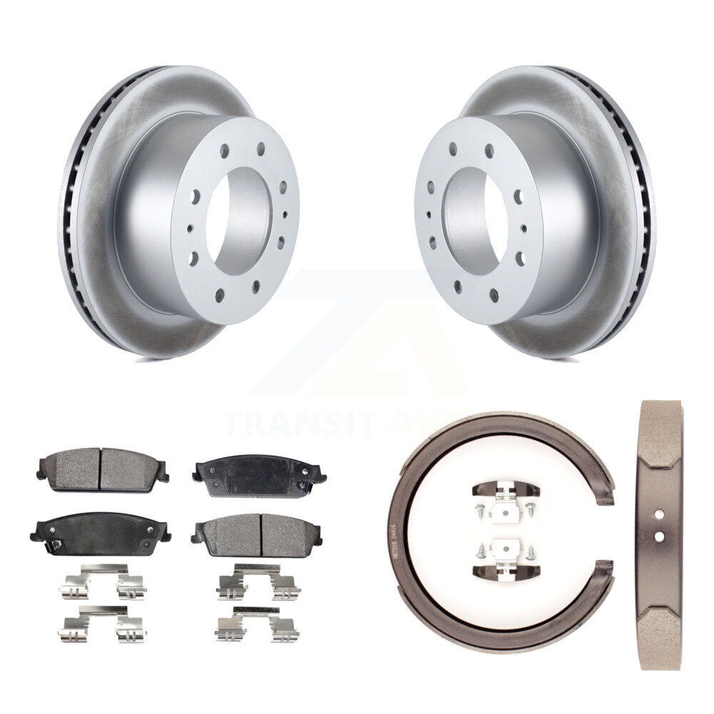 Transit Auto KGT-103829 Disc Brake Kit for 2011 Chevrolet Silverado 1500 - Rear