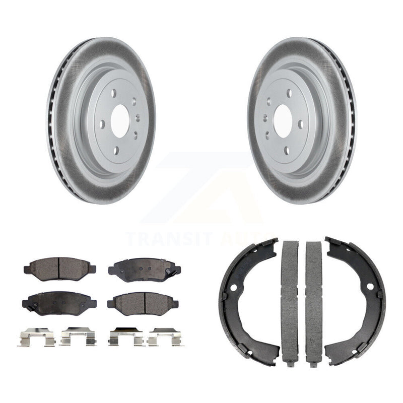 Transit Auto KGT-103831 Disc Brake Kit for 2008-2013 Cadillac CTS - Rear