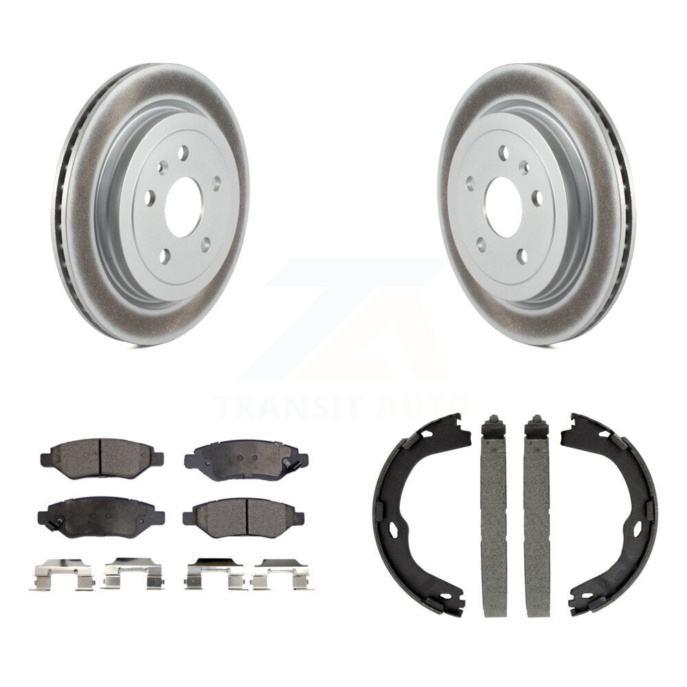 Transit Auto KGT-103832 Disc Brake Kit for 2014 Cadillac CTS - Rear