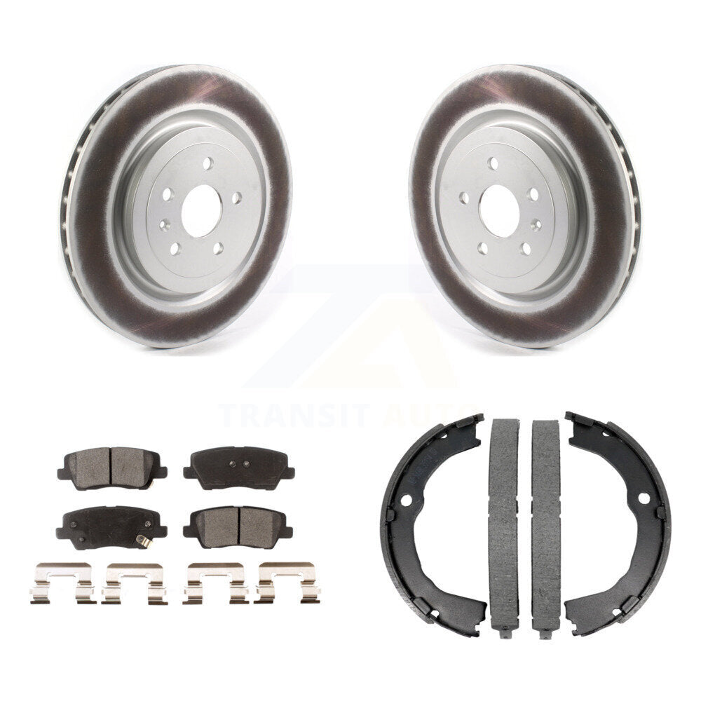 Transit Auto KGT-103841 Disc Brake Kit for 2015 Cadillac CTS - Rear