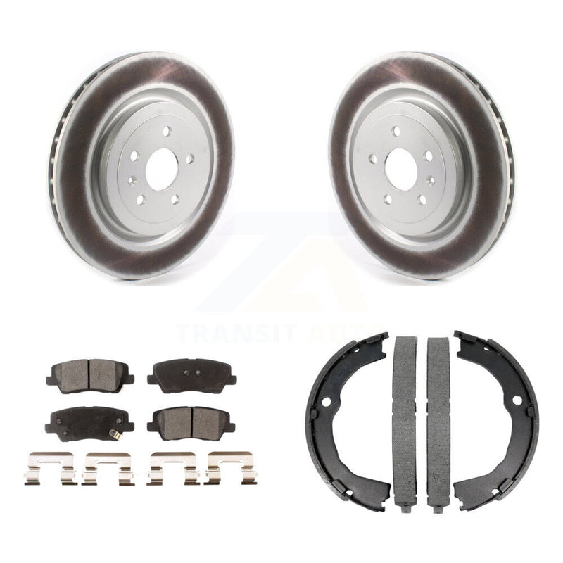 Transit Auto KGT-103841 Disc Brake Kit for 2015 Cadillac CTS - Rear