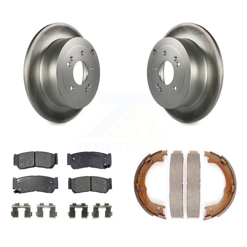 Transit Auto KGT-103849 Disc Brake Kit for 2007-2009 Hyundai Santa Fe - Rear