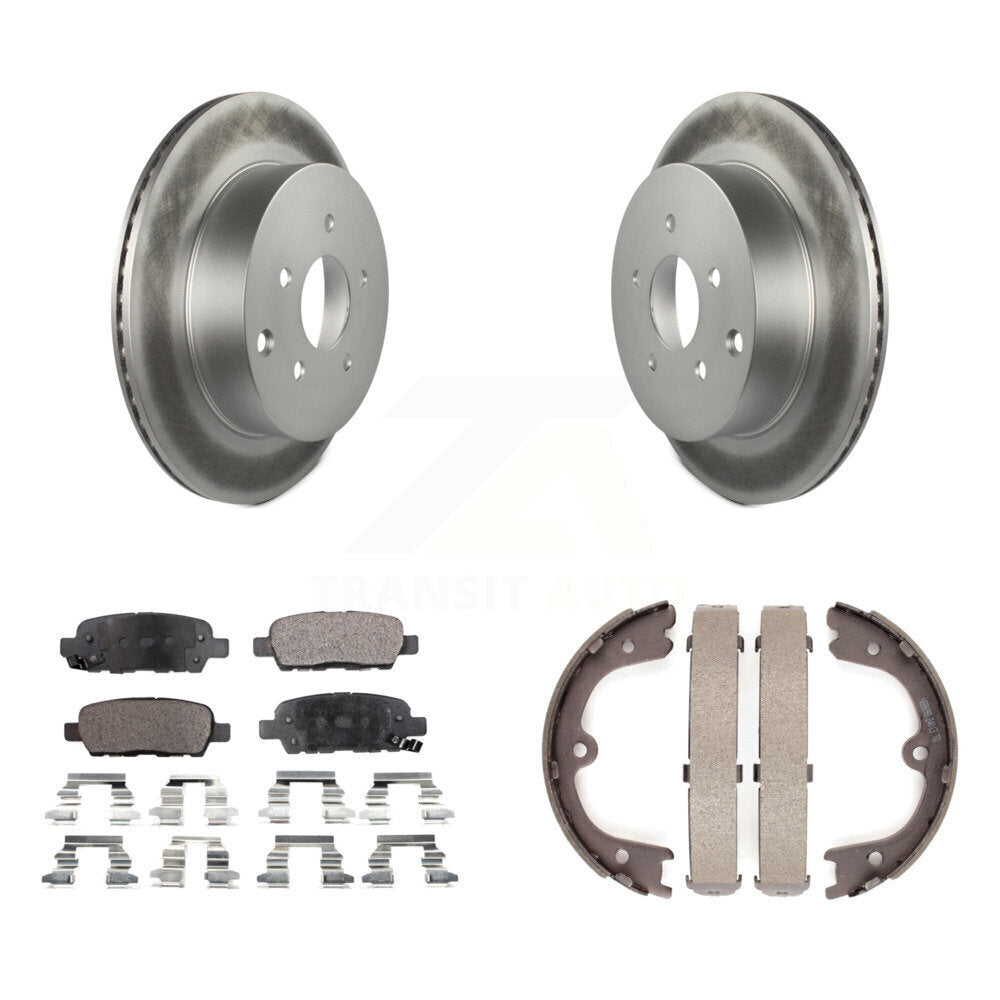 Transit Auto KGT-103851 Disc Brake Kit for 2003-2016 INFINITI Q70, INFINITI Q70L and More - Rear
