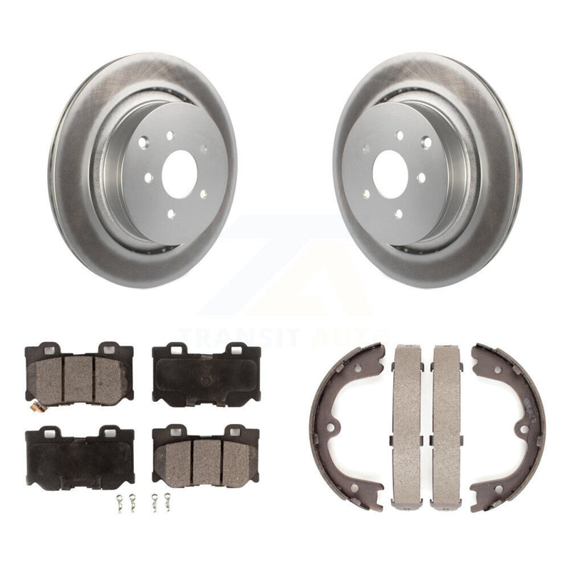 Transit Auto KGT-103852 Disc Brake Kit for 2009-2016 INFINITI Q70, INFINITI Q70L and More - Rear