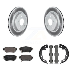 Transit Auto KGT-103862 Disc Brake Kit for 2018-2023 Nissan Rogue Sport, Nissan Qashqai, Nissan Rogue - Rear