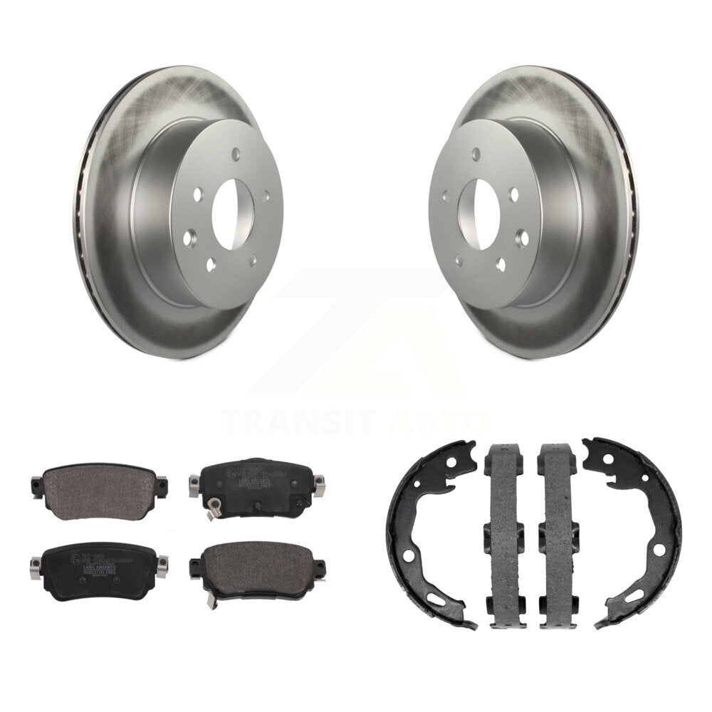Transit Auto KGT-103864 Disc Brake Kit for 2019 Nissan Rogue Sport - Rear