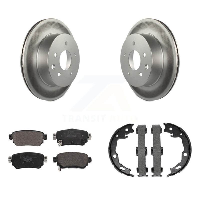 Transit Auto KGT-103864 Disc Brake Kit for 2019 Nissan Rogue Sport - Rear