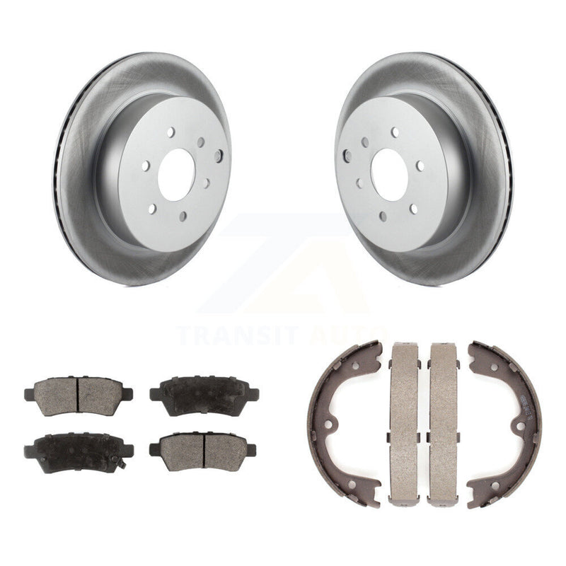 Transit Auto KGT-103867 Disc Brake Kit for 2005-2012 Nissan Pathfinder - Rear