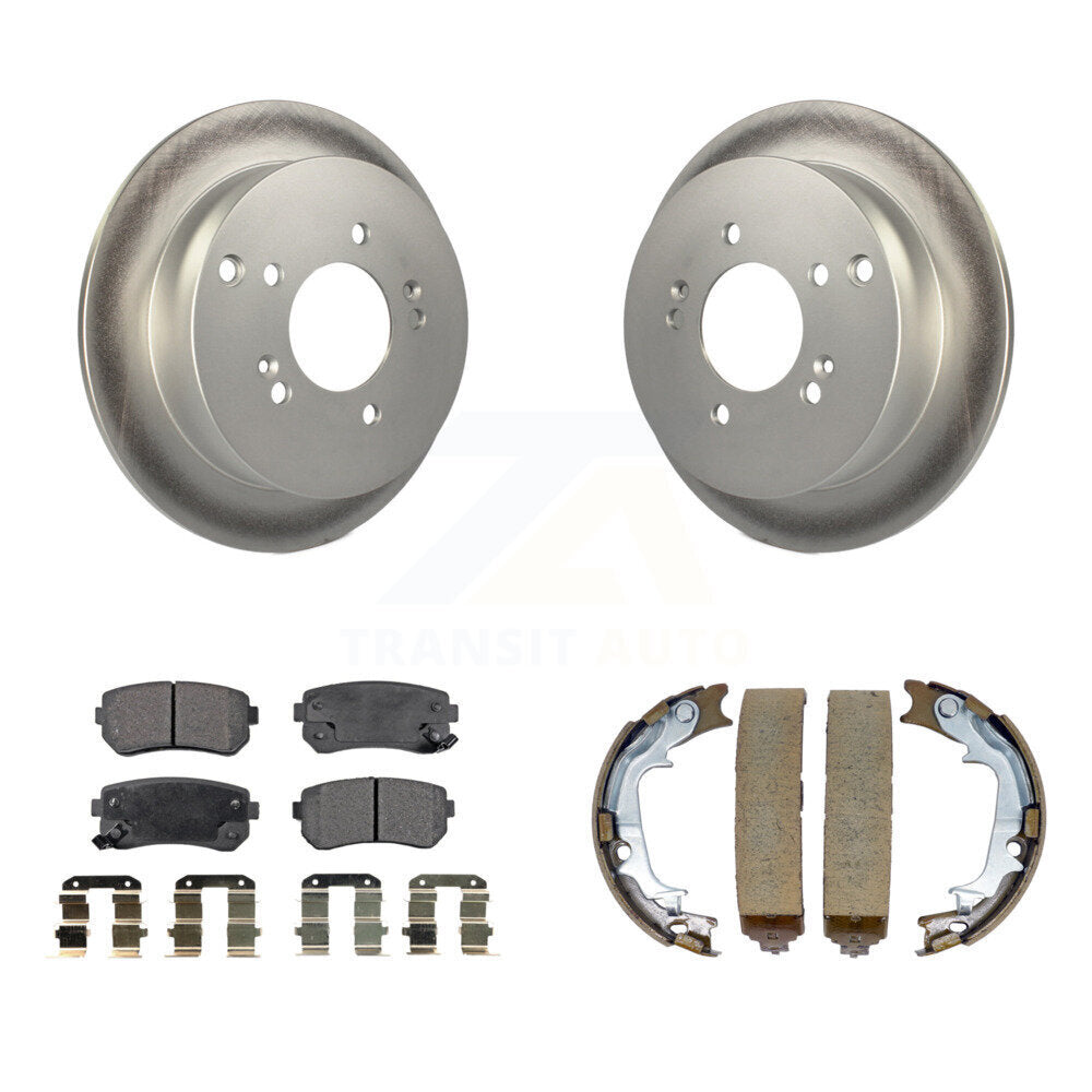Transit Auto KGT-103876 Disc Brake Kit for 2010-2016 Kia Sportage, Hyundai Tucson - Rear