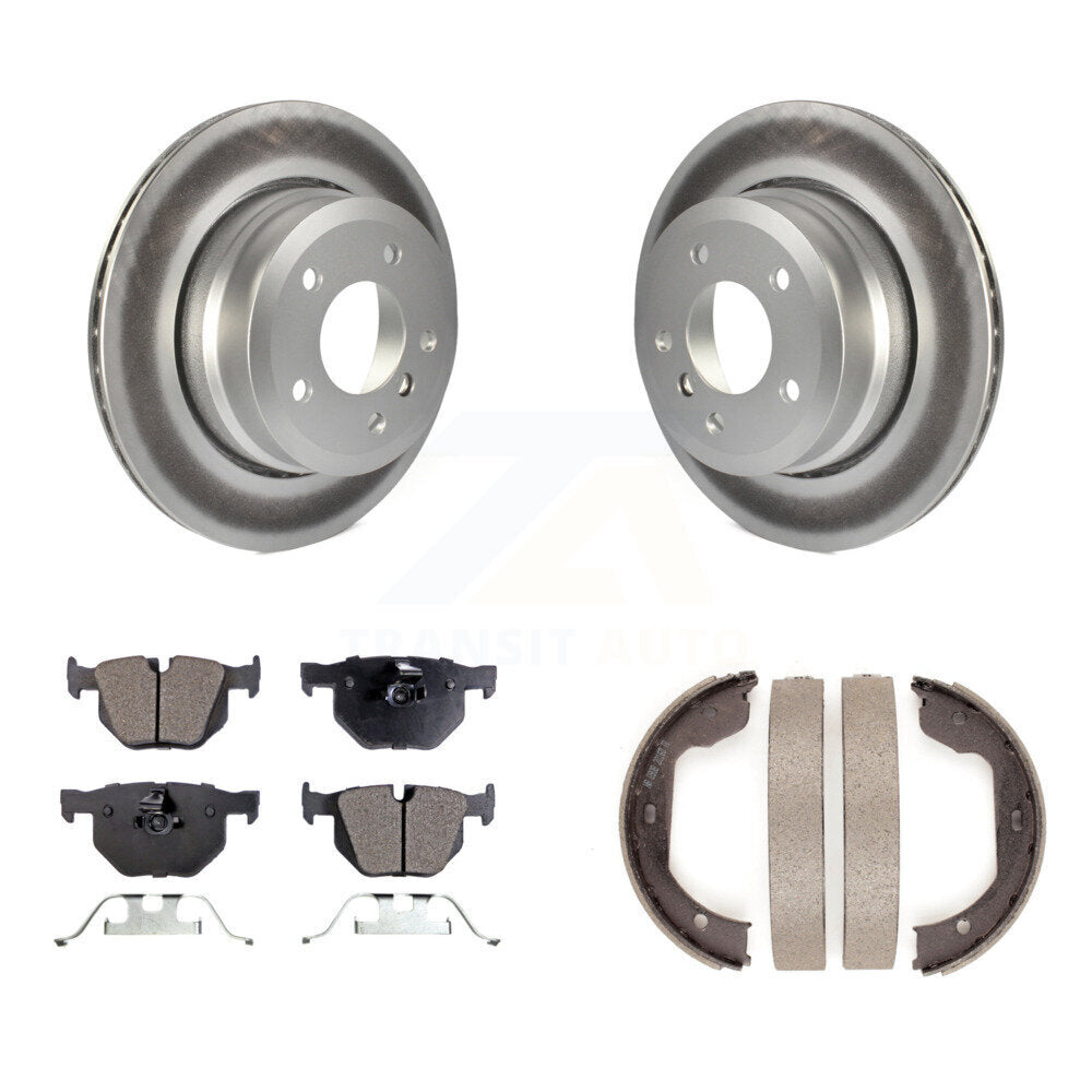 Transit Auto KGT-103883 Disc Brake Kit for 2006-2010 BMW 528i, BMW 535i xDrive and More - Rear