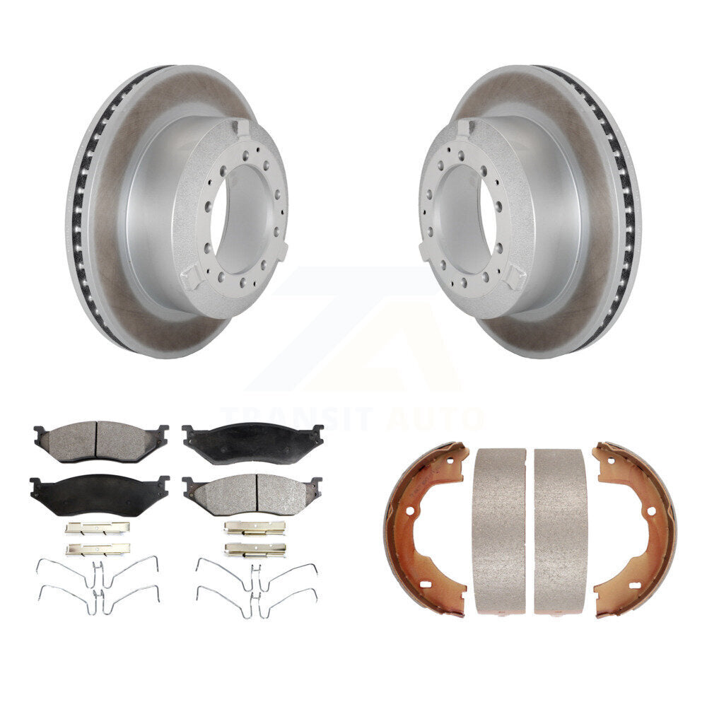 Transit Auto KGT-103884 Disc Brake Kit for 2005-2016 Ford F-450 Super Duty, Ford F-550 Super Duty, Ford LCF - Rear