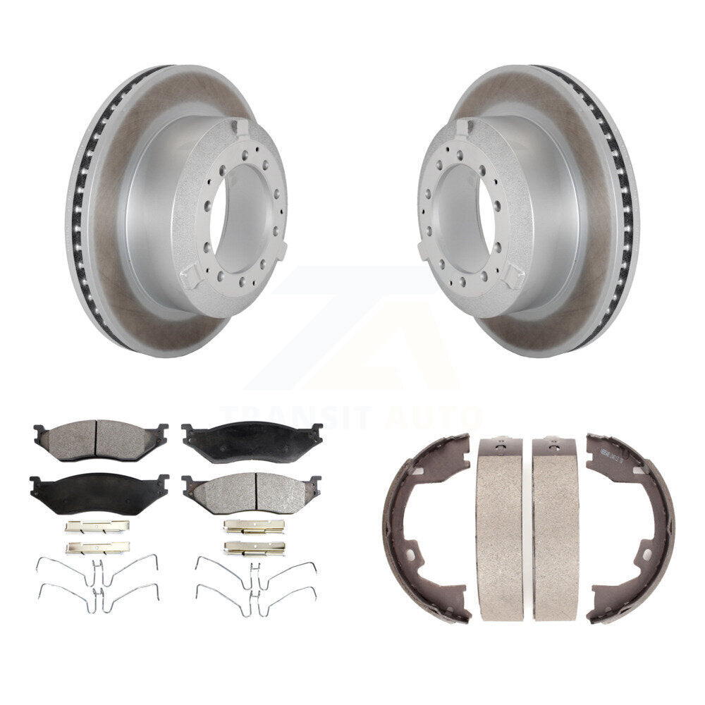 Transit Auto KGT-103886 Disc Brake Kit for 2005-2016 IC Corporation AE School Bus, IC Corporation AC Commercial Bus and More - Rear
