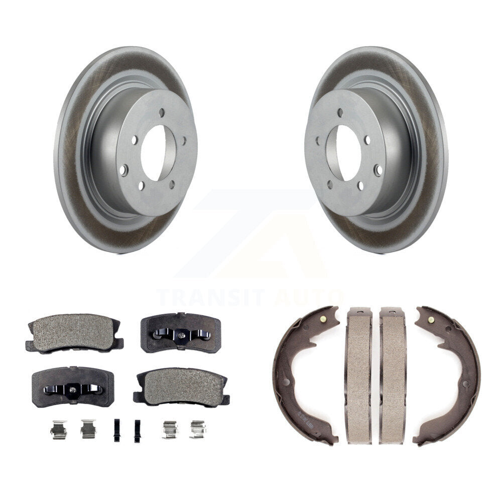Transit Auto KGT-103891 Disc Brake Kit for 2008 Mitsubishi Outlander - Rear