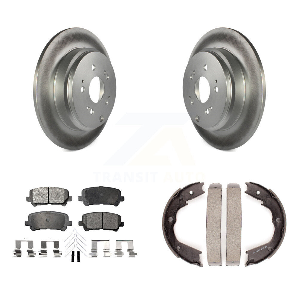 Transit Auto KGT-103892 Disc Brake Kit for 2007-2015 Acura ZDX, Honda Pilot, Acura MDX - Rear