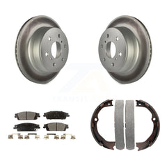 Transit Auto KGT-103899 Disc Brake Kit for 2014-2020 Chevrolet Suburban, Chevrolet Silverado 1500 LD and More - Rear