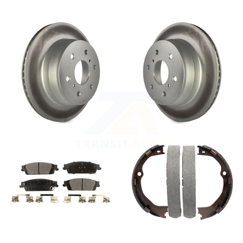 Transit Auto KGT-103899 Disc Brake Kit for 2014-2020 Chevrolet Suburban, Chevrolet Silverado 1500 LD and More - Rear