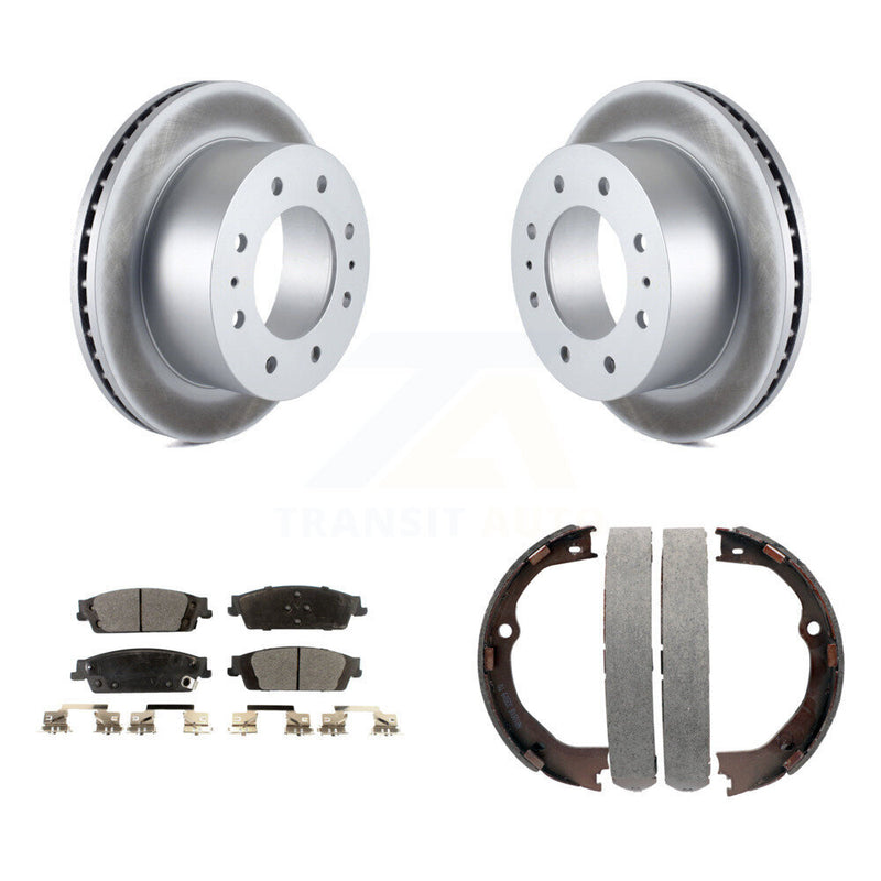 Transit Auto KGT-103900 Disc Brake Kit for 2017-2019 Chevrolet Suburban - Rear