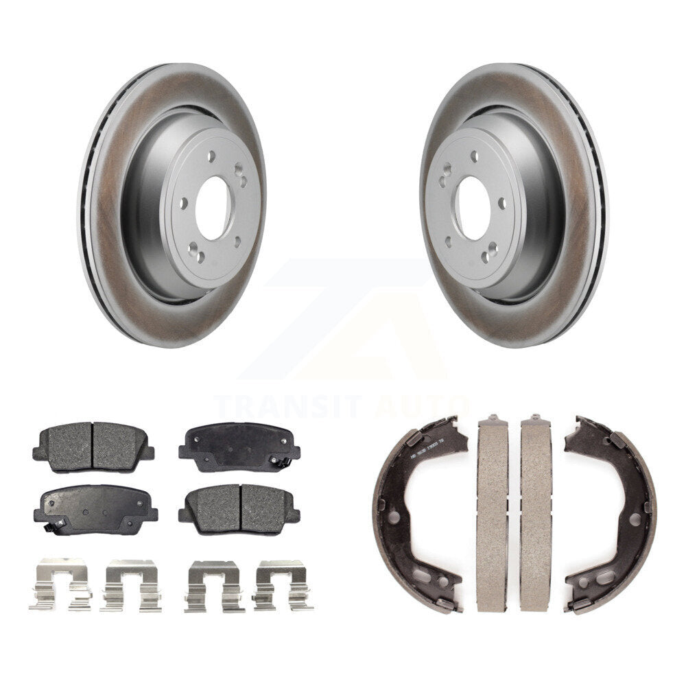 Transit Auto KGT-103910 Disc Brake Kit for 2011-2013 Hyundai Equus - Rear