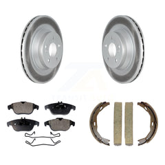 Transit Auto KGT-103933 Disc Brake Kit for 2010-2016 Mercedes-Benz E550 - Rear