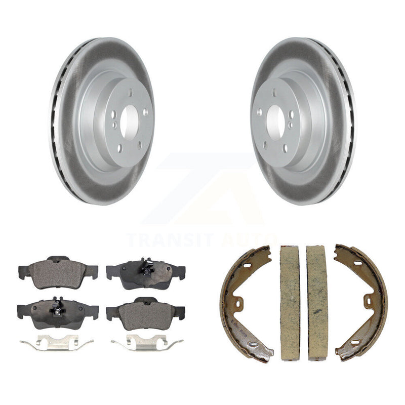Transit Auto KGT-103935 Disc Brake Kit for 2010-2018 Mercedes-Benz CLS550, Mercedes-Benz E550 - Rear
