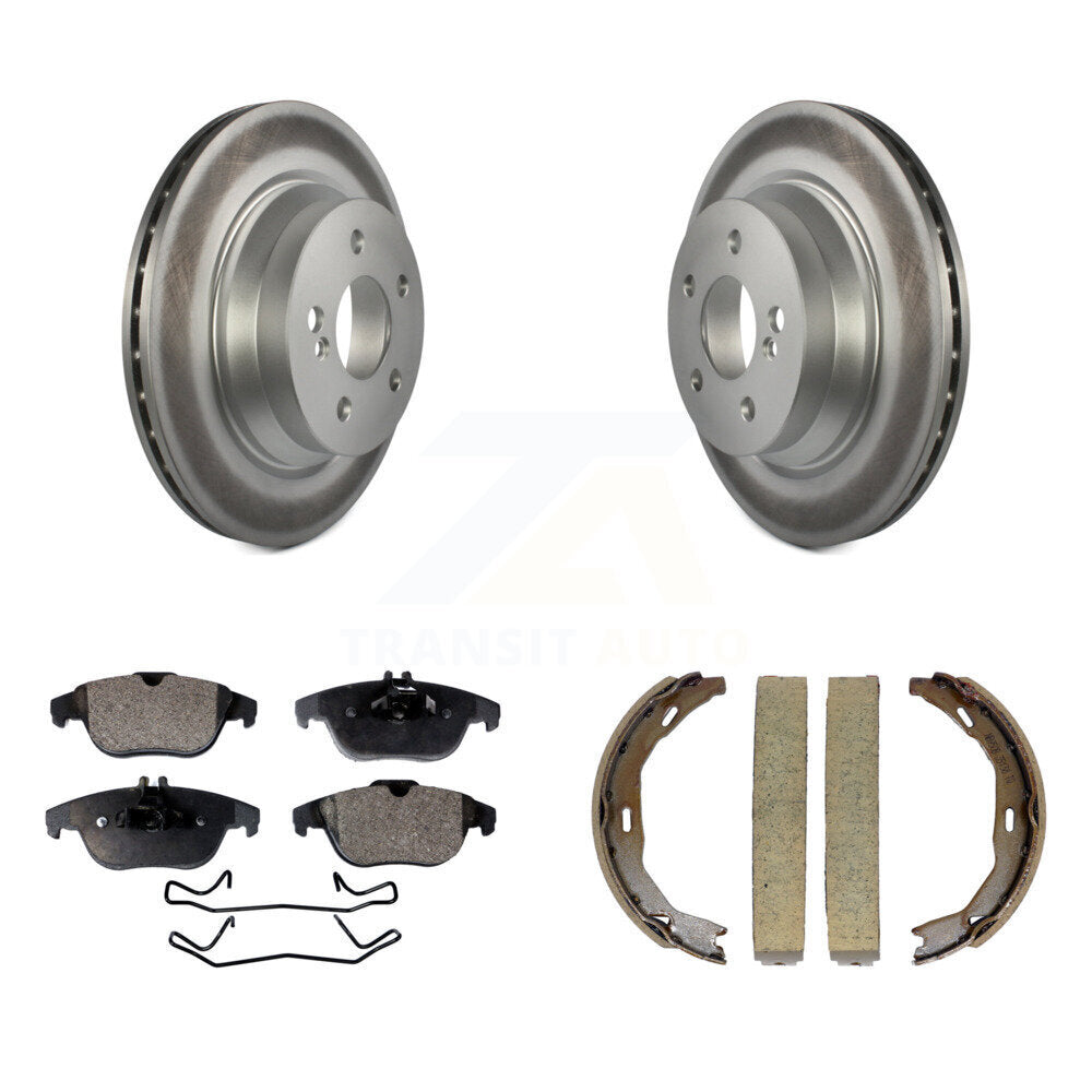 Transit Auto KGT-103936 Disc Brake Kit for 2010-2015 Mercedes-Benz E400, Mercedes-Benz E350 - Rear