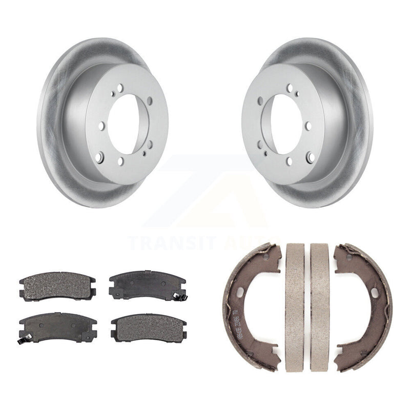 Transit Auto KGT-103946 Disc Brake Kit for 2001-2005 Mitsubishi Eclipse, Dodge Stratus - Rear