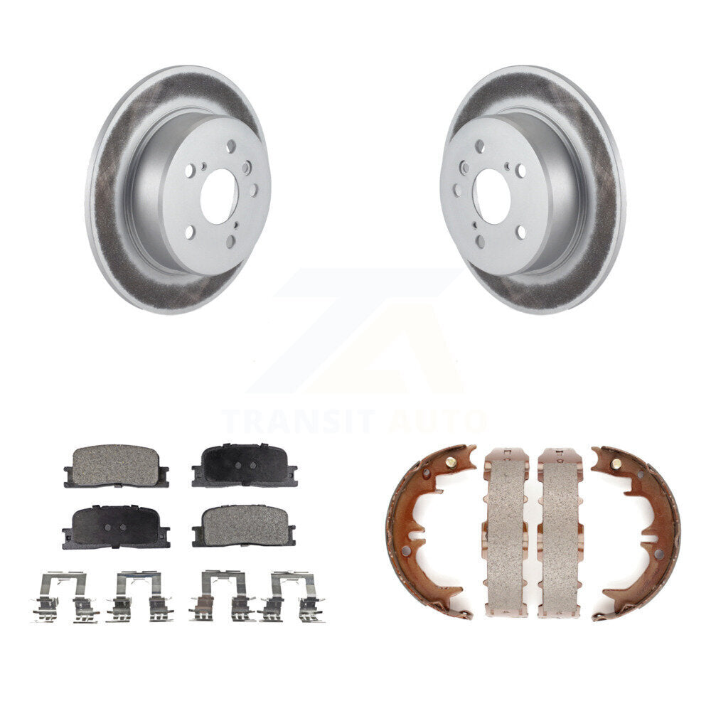 Transit Auto KGT-103958 Disc Brake Kit for 2001-2003 Toyota Highlander - Rear