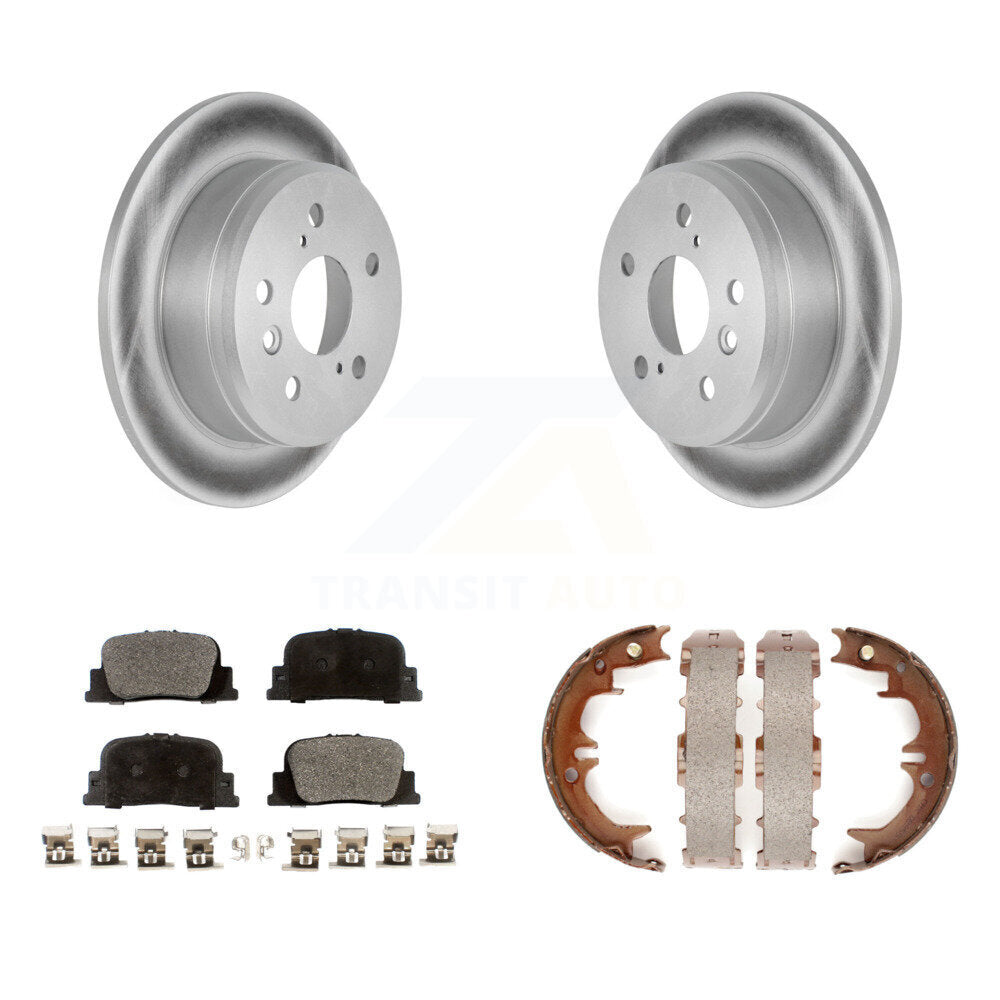 Transit Auto KGT-103961 Disc Brake Kit for 1999-2001 Lexus ES300, Toyota Camry - Rear