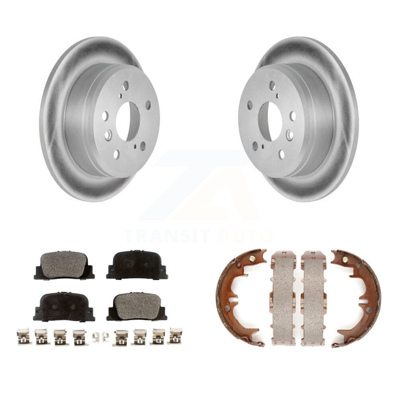 Transit Auto KGT-103961 Disc Brake Kit for 1999-2001 Lexus ES300, Toyota Camry - Rear