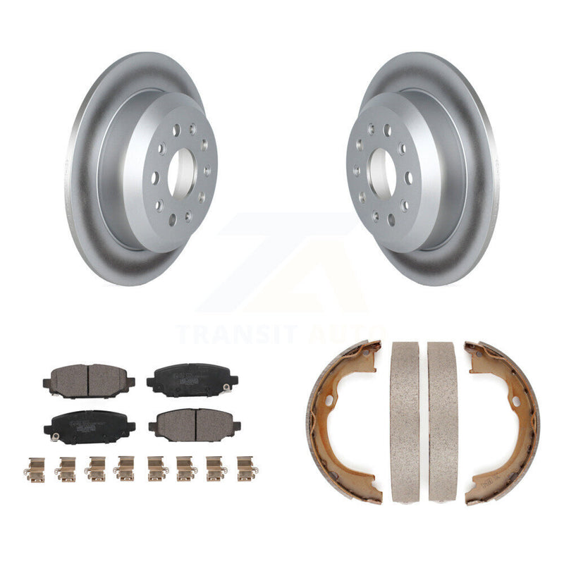 Transit Auto KGT-103972 Disc Brake Kit for 2018-2020 Jeep Wrangler - Rear