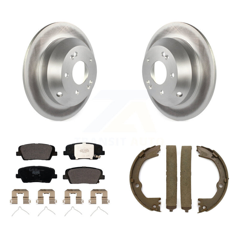 Transit Auto KGT-103973 Disc Brake Kit for 2017-2019 Hyundai Santa Fe XL, Hyundai Santa Fe, Hyundai Santa Fe Sport - Rear