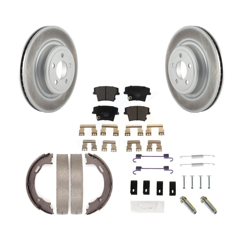 Transit Auto KGT-103980 Disc Brake Kit for 2006-2016 Dodge Charger, Dodge Magnum - Rear
