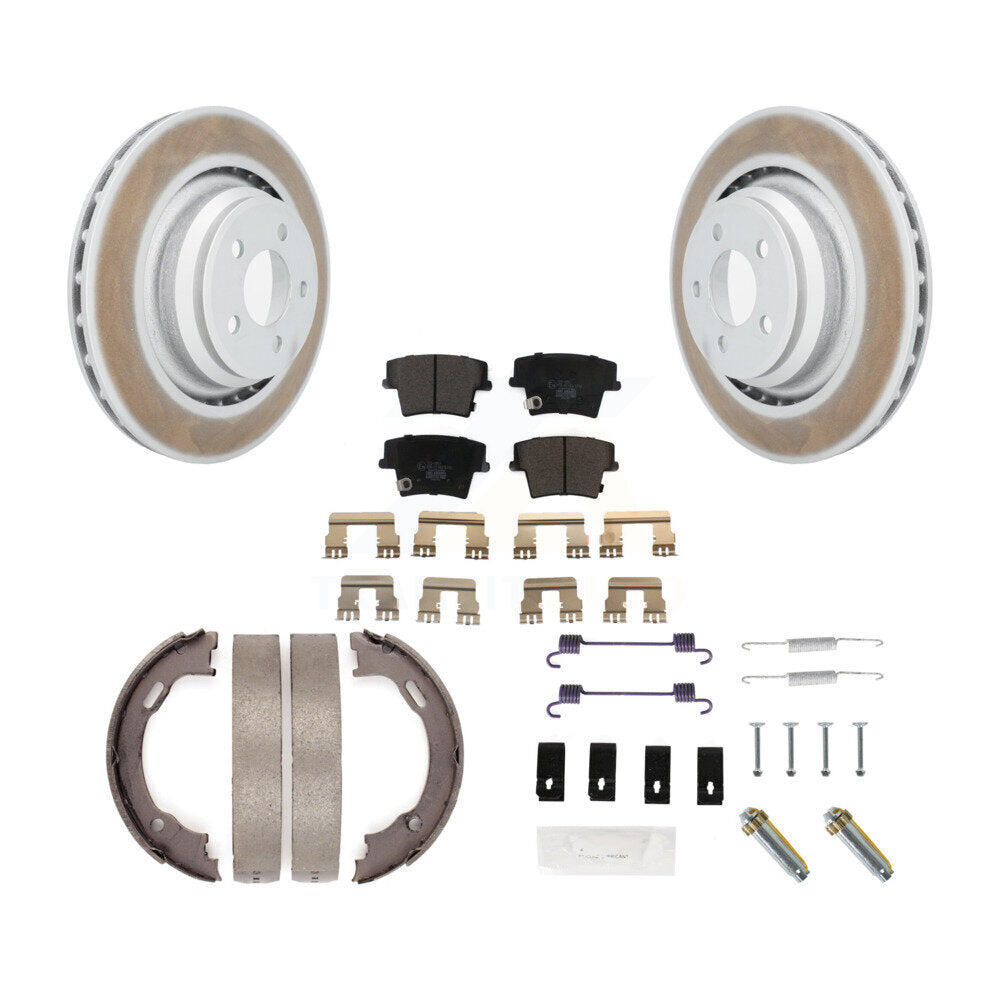 Transit Auto KGT-103985 Disc Brake Kit for 2015 Dodge Charger - Rear