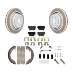 Transit Auto KGT-103985 Disc Brake Kit for 2015 Dodge Charger - Rear