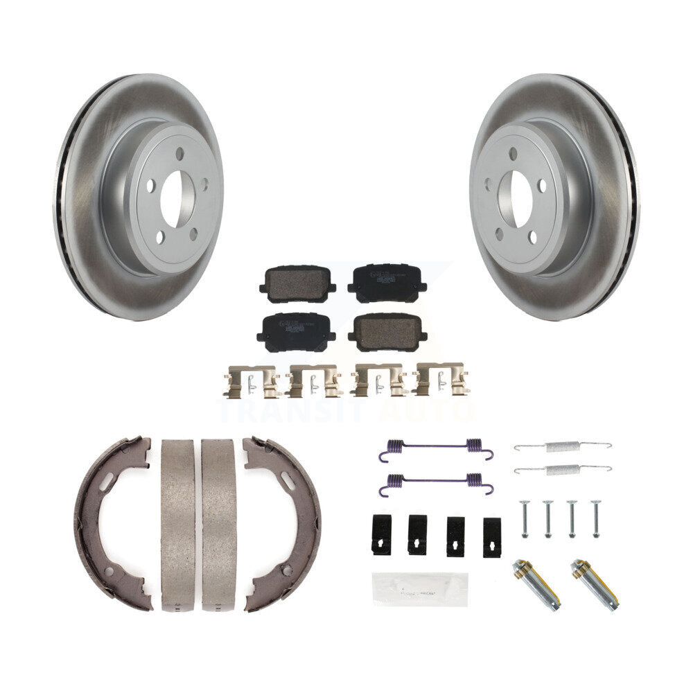 Transit Auto KGT-103986 Disc Brake Kit for 2017-2018 Dodge Charger - Rear