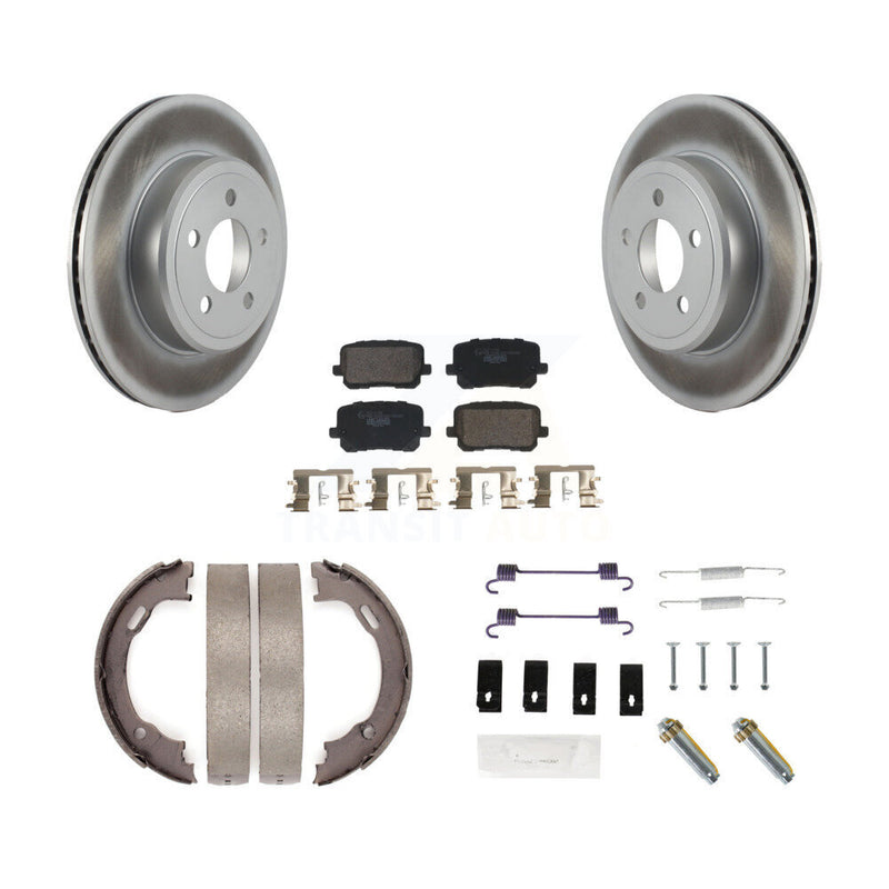 Transit Auto KGT-103986 Disc Brake Kit for 2017-2018 Dodge Charger - Rear