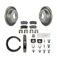 Transit Auto KGT-103987 Disc Brake Kit for 2014-2017 Hyundai Tucson, Hyundai Sonata, Kia Cadenza - Rear