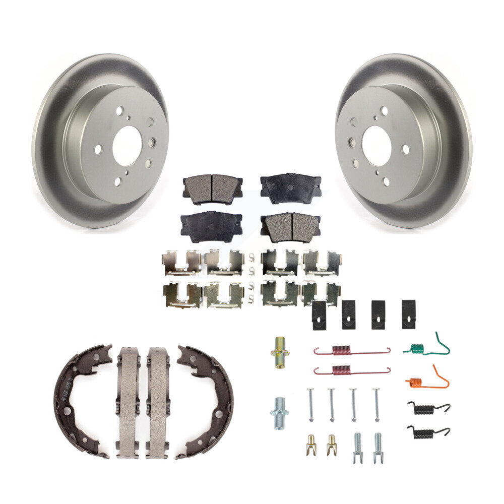 Transit Auto KGT-103993 Disc Brake Kit for 2018-2023 Toyota Camry - Rear