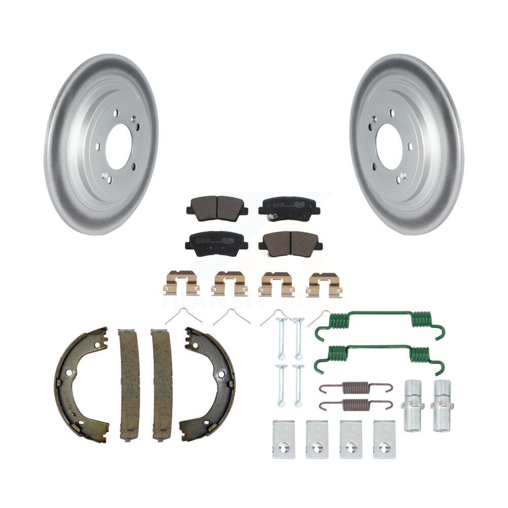 Transit Auto KGT-103994 Disc Brake Kit for 2017-2022 Kia Sportage - Rear