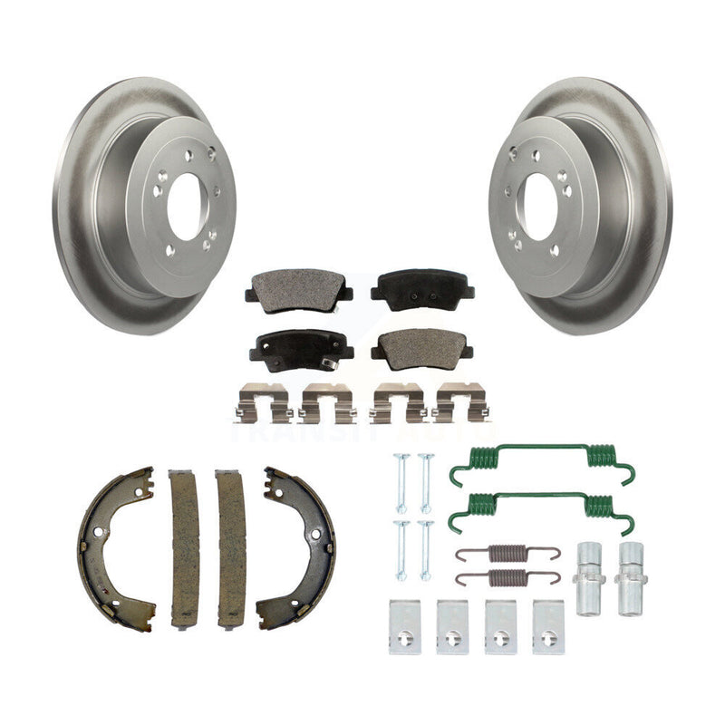 Transit Auto KGT-103995 Disc Brake Kit for 2016-2022 Hyundai Tucson, Kia Sportage - Rear