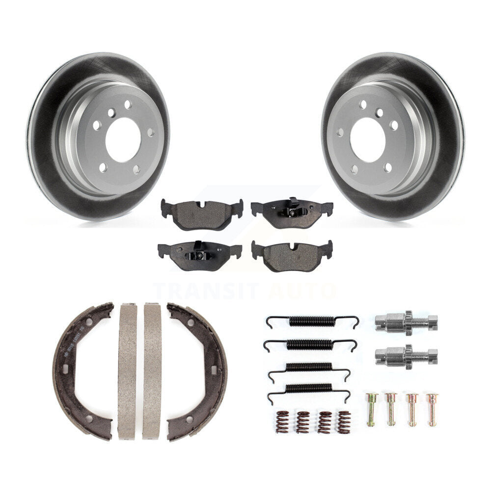 Transit Auto KGT-103997 Disc Brake Kit for 2006-2015 BMW X1, BMW 328i xDrive and More - Rear