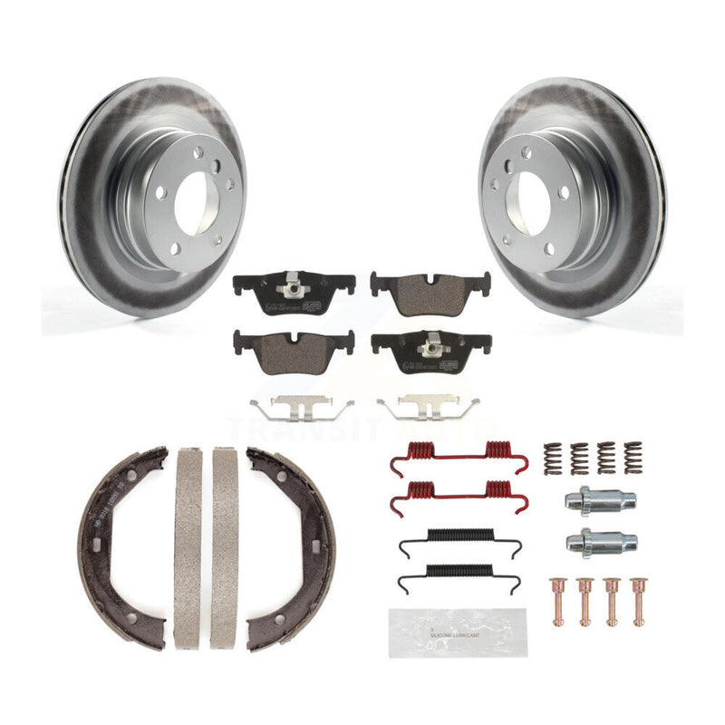 Transit Auto KGT-104004 Disc Brake Kit for 2013 BMW 328i - Rear