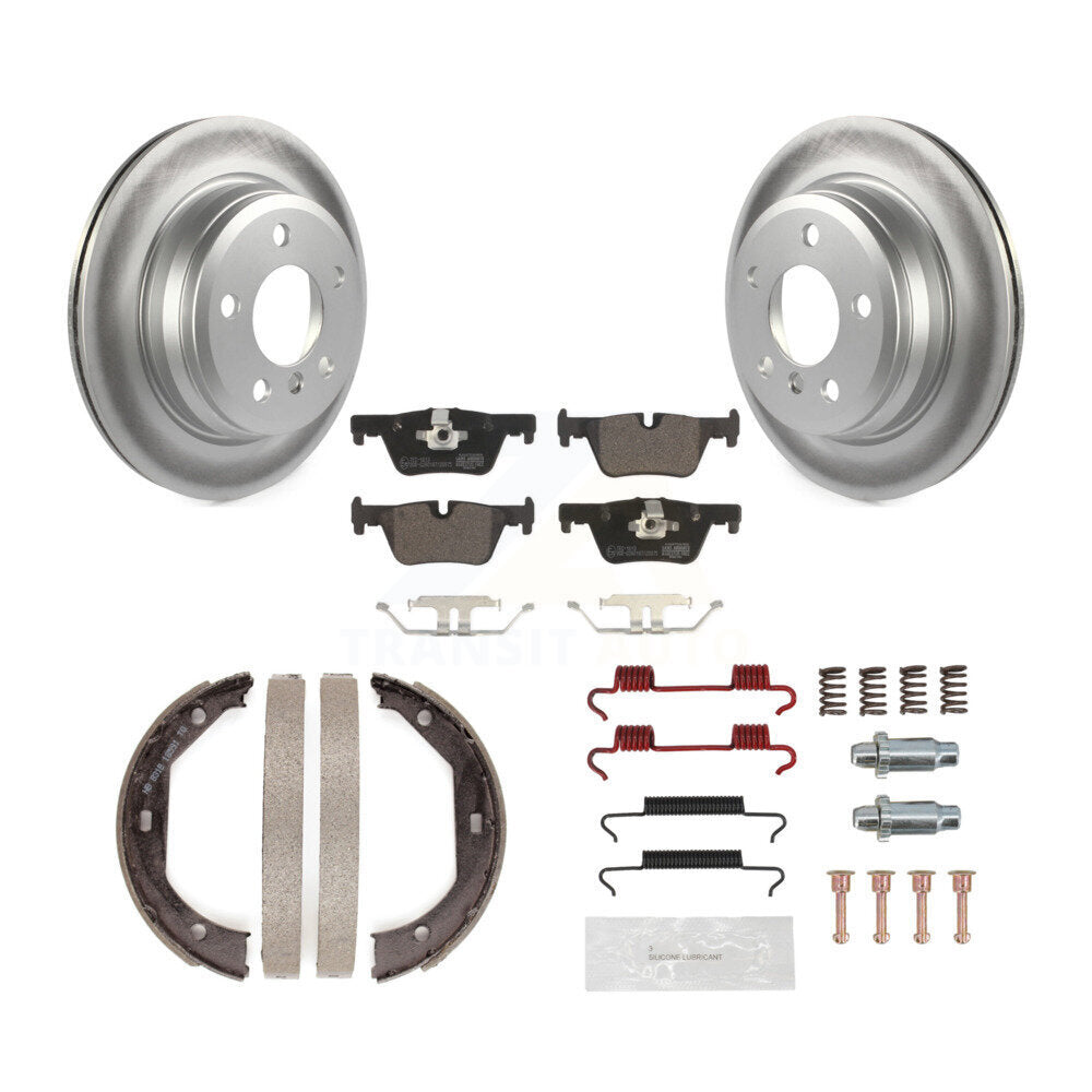 Transit Auto KGT-104010 Disc Brake Kit for 2015-2018 BMW 320i xDrive, BMW 428i xDrive, BMW 428i xDrive Gran Coupe - Rear