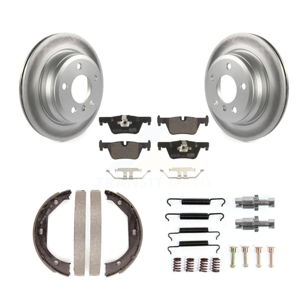 Transit Auto KGT-104013 Disc Brake Kit for 2013-2020 BMW 328d xDrive, BMW 330i and More - Rear