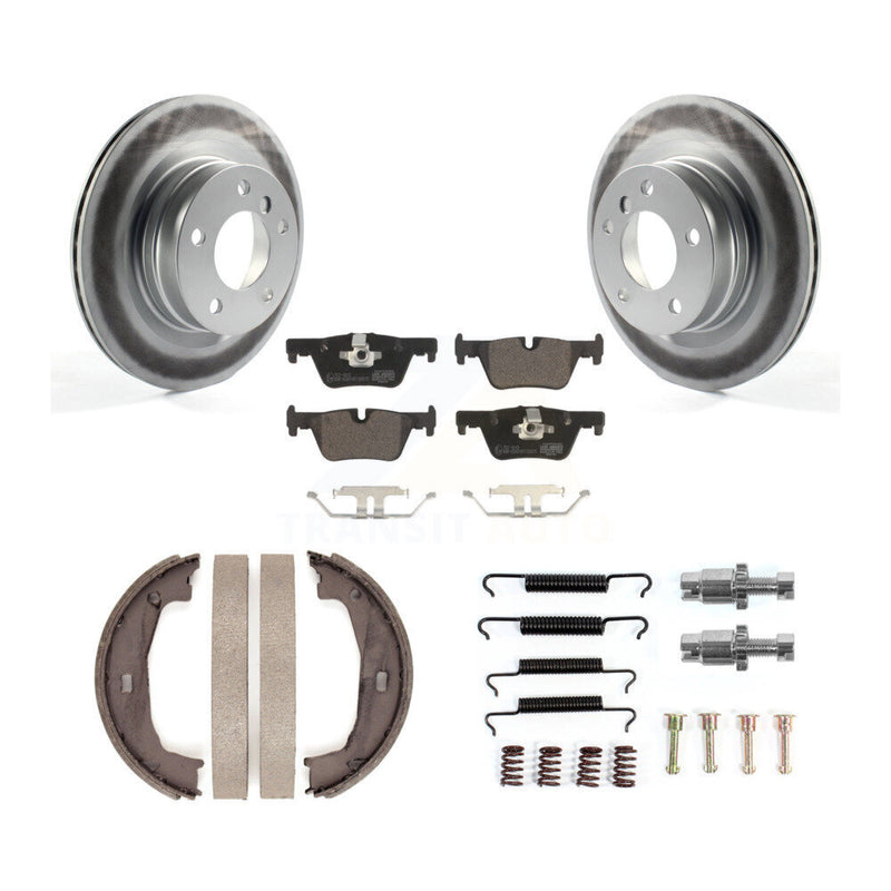 Transit Auto KGT-104028 Disc Brake Kit for 2015 BMW 328i - Rear