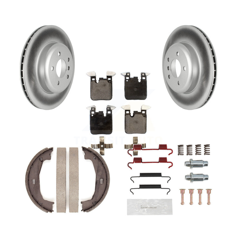 Transit Auto KGT-104030 Disc Brake Kit for 2014-2016 BMW 328i, BMW 428i xDrive - Rear