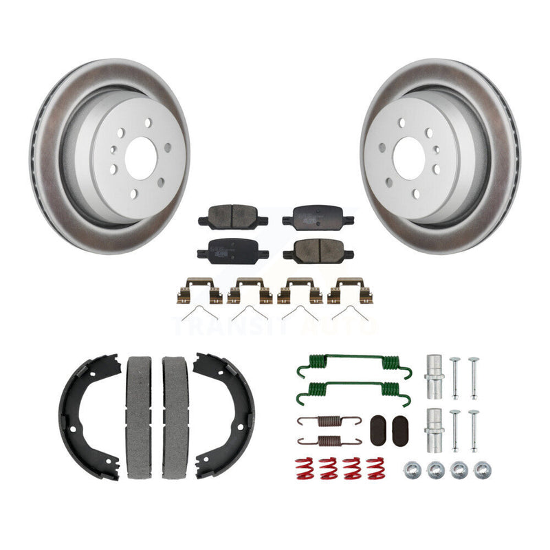 Transit Auto KGT-104032 Disc Brake Kit for 2021-2022 Chevrolet Colorado, GMC Canyon - Rear